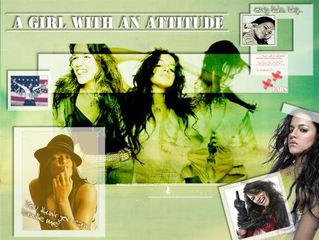 Michelle Rodriguez : a girl with an attitude !
