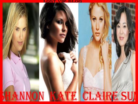 Shannon, Kate, Claire, Sun = les filles
