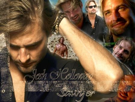Josh Holloway as Sawyer.