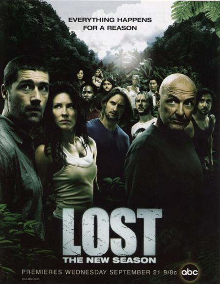 lost saison2: l'affiche promotionnelle