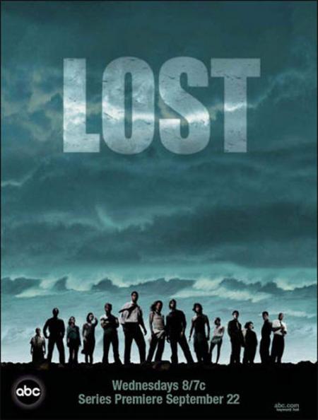 Lost saison 1: l'affiche promotionnelle