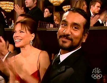 Said et sa femme aux Golden Globe Awards