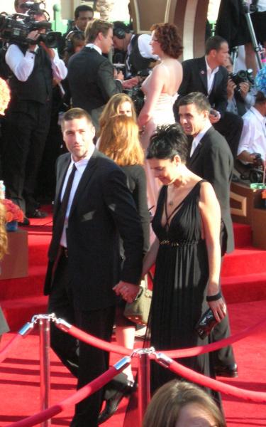 Matt et sa femme aux Golden Globe Awards