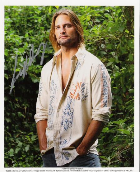 Autographe de Josh Holloway