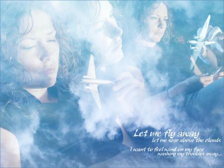 Kate et son avion ...